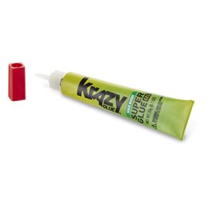 Krazy Glue Maximum Bond Super Glue, No-Run Gel, 20 Grams