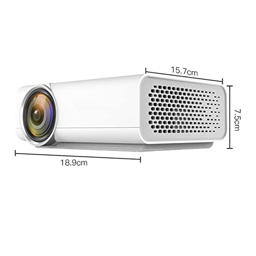 ZLXDP Mini Projector, Portable Projector, Full 1080P Supported, Wireless Screen Mirroring