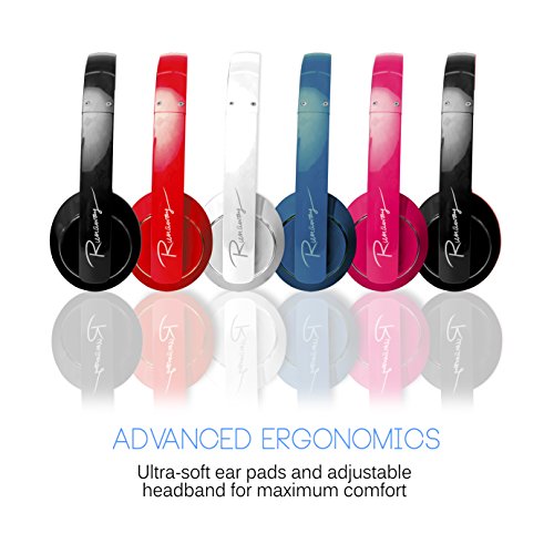MEE audio Runaway 4.0 Bluetooth Stereo Wireless + Wired Headphones with Microphone (Black/Red)