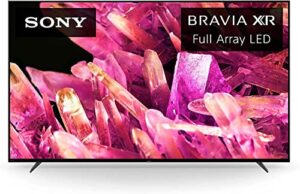 sony 65 inch 4k ultra hd tv x90k series: bravia xr full array led smart google tv (certified refurbished)