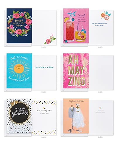 American Greetings All-Occasion Cards Assortment, Birthday, Thank You, Thinking of You, Congratulations & More (40-Count)