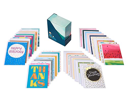 American Greetings All-Occasion Cards Assortment, Birthday, Thank You, Thinking of You, Congratulations & More (40-Count)