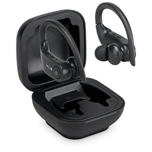 ilive truly wire-free earbuds, sweat resistant, includes 3 set of ear tips, black (iaebt270b)