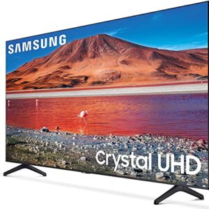 SAMSUNG UN55TU7000 55 inches 4K Ultra HD Smart LED TV (2020 Model) (Renewed)
