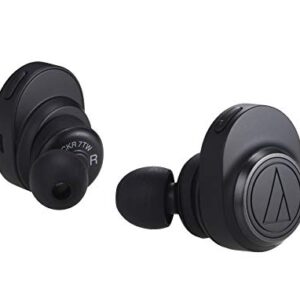 Audio-Technica ATH-CKR7TW True Wireless In-Ear Headphones, Black