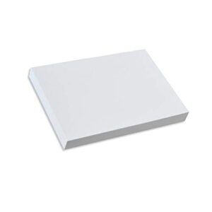 home advantage set of 50 blank plain white 5×7 index cards, postcards