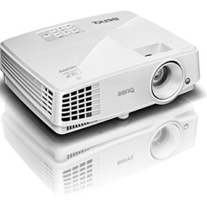 BenQ DLP Video Projector - WXGA Display, 3300 Lumens, 13,000:1 Contrast, HDMI, 3D-Ready Projector (MW526A)