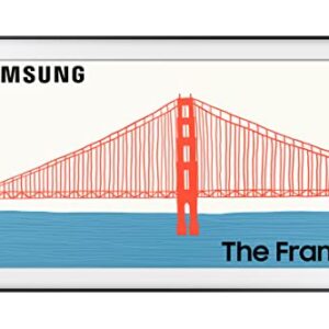 SAMSUNG 85” Class LS03A The Frame QLED 4K Smart TV with Art Mode, Quantum Dot, HDR, QN85LS03AAFXZA, 2021 Model (Renewed)