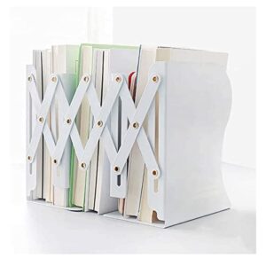 Sujetalibros Book Ends Metal Retractable Book Ends Heavy Duty Telescopic Book Stands Large Capacity Non Skid Book Holders Desktop Document Dividers for Library Office School Home Book Stopper