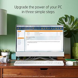 HP 22 All-in-One PC, AMD Athlon Gold 3150U Processor, 4 GB RAM, 256 GB SSD, Full HD IPS 21.5-inch Anti-glare Display, Windows 10 Home, USB Mouse and Keyboard (22-df0022, 2020)