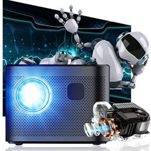 3d projector native 1080p hd 5gwifi bluetooth projector 1200ansi(15000lm) true 3d blu-ray/4k super color-300 inches suitable for home theater, commercial outdoor, compatible with ios/android/tv