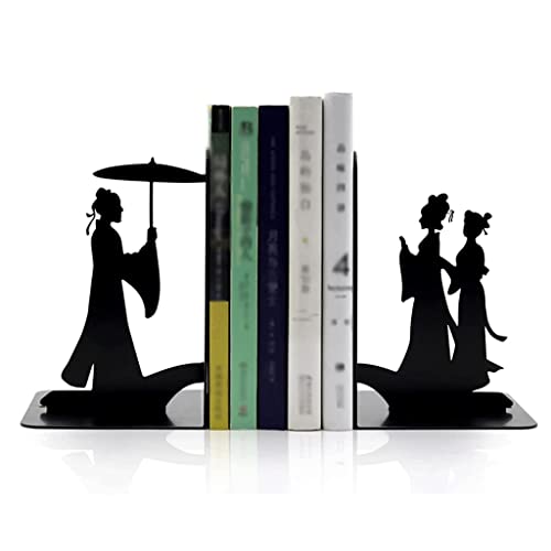 Bookends Decor Shelves Bookends Decorative Book Ends Heavy Duty Book end Bookshelf Decor for Bedroom Library Office School Book Desktop Office Living Room Ornaments