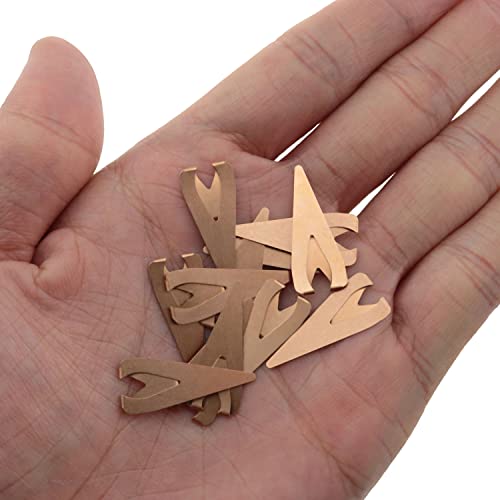 Book Line Markers ZZHXSM 12pcs Rose Gold Metal Bookmarkers Page Darts Mixed Book Markers for Reading Teachers Students Book Lovers