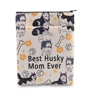 husky book sleeve husky mom gift husky dog book protector best husky mom ever book cover husky owner gift