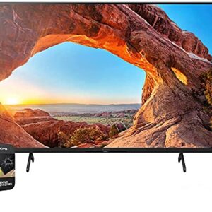 Sony KD55X85J 55 inch X85J 4K Ultra HD LED Smart TV Bundle with Premium 2 YR CPS Enhanced Protection Pack