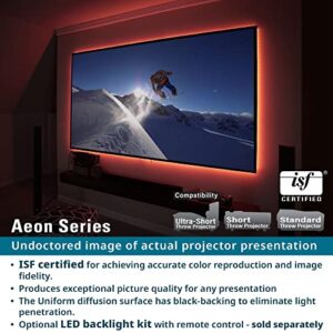 Elite Screens Aeon Series, 150-inch 16:9, 8K / 4K Ultra HD Home Theater Fixed Frame EDGE FREE Borderless Projector Screen, CineWhite UHD-B Front Projection Screen, AR150WH2, 150-inch / 16:9