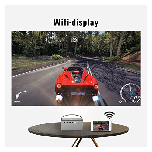 Smart 3D TV 300inch Android WiFi Portable 1080P LED DLP Mini Projector Full HD for 4K Cinema Smartphone with Battery