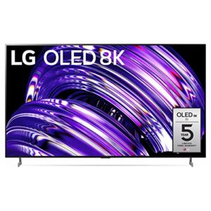 lg 77-inch class oled z2 series alexa built-in smart tv, 120hz refresh rate, ai-powered 8k, dolby vision iq and dolby atmos, wisa ready, cloud gaming (oled77z2pua, 2022)
