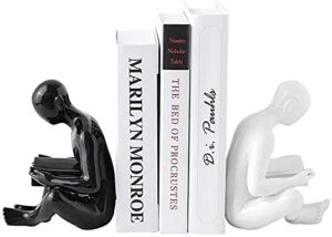 bookend supports heavyduty ， decorative bookends desktop bookends pattern design decorative metal bookends support shelves best gifts home decoration