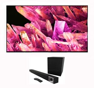 sony xr65x90k 65″ 4k smart bravia xr hdr full array led tv with a klipsch cinema-600 3.1 dynamic power soundbar with 10″ wireless subwoofer (2022)