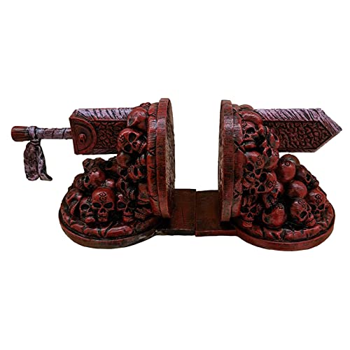 Sujetalibros Book Ends Berserk Bookends for Shelves Dragon Slayer Book Ends to Hold Books Heavy Duty Resin Non-Slip Book Holders for Reading Desk Home Decoration Book Stopper