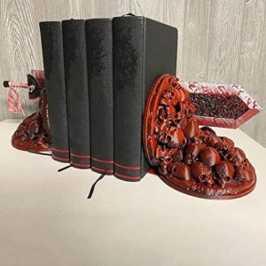 Sujetalibros Book Ends Berserk Bookends for Shelves Dragon Slayer Book Ends to Hold Books Heavy Duty Resin Non-Slip Book Holders for Reading Desk Home Decoration Book Stopper