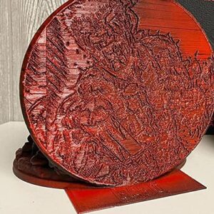 Sujetalibros Book Ends Berserk Bookends for Shelves Dragon Slayer Book Ends to Hold Books Heavy Duty Resin Non-Slip Book Holders for Reading Desk Home Decoration Book Stopper