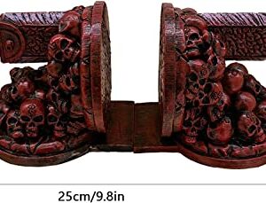 Sujetalibros Book Ends Berserk Bookends for Shelves Dragon Slayer Book Ends to Hold Books Heavy Duty Resin Non-Slip Book Holders for Reading Desk Home Decoration Book Stopper