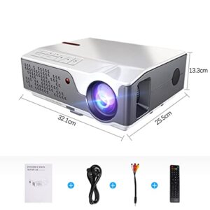 WENLII Full 1080p Projector Td96 Td96w Android Led Proyector Native 1920 X 1080p 3D Home Theater Smart Phone Beamer ( Color : D )