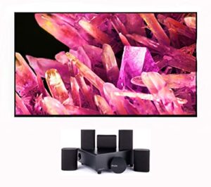 sony xr65x90k 65″ 4k smart bravia xr hdr full array led tv with a platin milan-5-1-soundsend 5.1 immersive cinema-style sound system (2022)