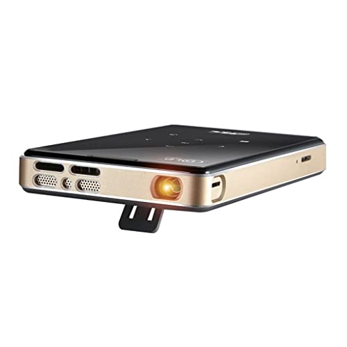 WENLII Projector Mini Android 9.0 4000mAh Battery,Support 4K Miracast Airplay Mobile Projector Video Beamer ( Color : D )