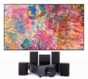 samsung qn75q80bafxza 75″ 4k ultra hd smart tv with a platin milan-5-1-soundsend 5.1 immersive cinema-style sound system (2022)