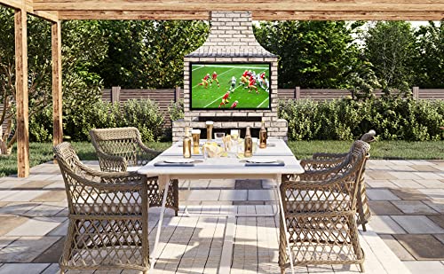 Furrion FDUP65CBS 65" Partial Sun Series Outdoor Weatherproof 4K UHD TV with an Additional 1 Year Coverage by Epic Protect (2021)