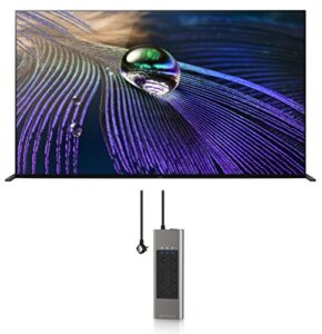 sony xr83a90j 83″ a90j series hdr oled 4k smart tv with an austere 7s-ps8-us1 vii-series 8 outlet power w/omniport usb (2021)