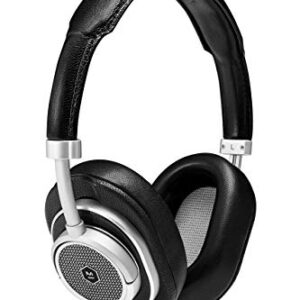 Master & Dynamic MW50+ Wireless Headphones Silver/Black (Renewed)