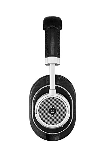 Master & Dynamic MW50+ Wireless Headphones Silver/Black (Renewed)