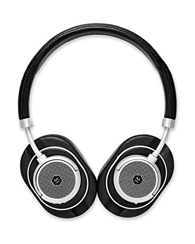 Master & Dynamic MW50+ Wireless Headphones Silver/Black (Renewed)