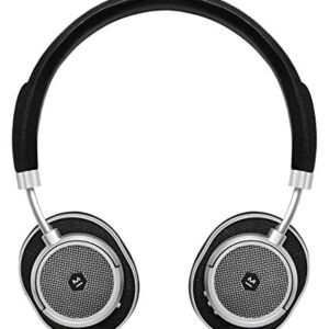 Master & Dynamic MW50+ Wireless Headphones Silver/Black (Renewed)