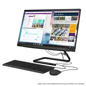 Lenovo IdeaCentre AIO 3, 24" All-in-One Computer, AMD Ryzen 3 4300U Mobile Processor, 8GB DDR4, 256GB SSD, DVD RW Drive, Windows 10