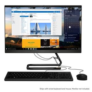 Lenovo IdeaCentre AIO 3, 24" All-in-One Computer, AMD Ryzen 3 4300U Mobile Processor, 8GB DDR4, 256GB SSD, DVD RW Drive, Windows 10