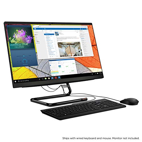 Lenovo IdeaCentre AIO 3, 24" All-in-One Computer, AMD Ryzen 3 4300U Mobile Processor, 8GB DDR4, 256GB SSD, DVD RW Drive, Windows 10