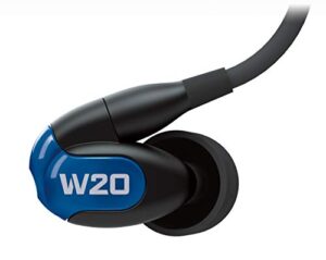 westone w20 dual-driver true-fit earphones with mmcx audio and bluetooth cables