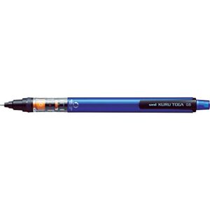 uni mechanical pencil kurutoga pipe slide model 0.5mm, blue body (m54521p.33)
