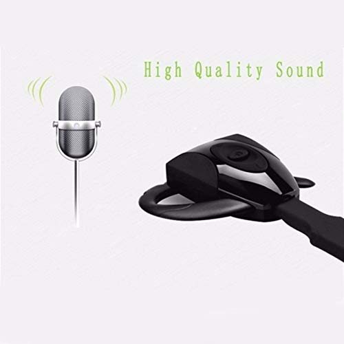 NC Earhook Headset Bluetooth Headset with Microphone Bluetooth Hands-Free Headset Rechargeable Long Standby Driving Car High Sensitivity Business Headset