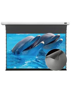 vividstorm-projection screen,obsidian long focus alr slimline motorized office presentation,indoor stand movie screen,compatible with lumen up to 2500ansi standard throw projector,vmslalr120h