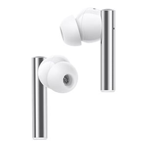 realme Buds Air 2 Earphone 25h Battery Life IPX5 Waterproof Transparency Mode Active Noise Cancellation Hi-Fi 88ms Super Low Latency Bass Boost Driver, White