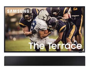 samsung qn65lst7ta the terrace 65″ outdoor-optimized qled 4k uhd smart tv with a hw-lst70t 3.0 channel the terrace soundbar with dolby 5.1 ch (2020)