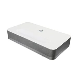 hp projector | portable theater system for home & office |4k fhd 3840x2160p 150” display|wifi, bluetooth, usb, hdmi & streaming for firestick