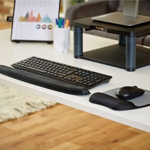 Fellowes Memory Foam Mouse Pad/Wrist Rest- Black (9176501)