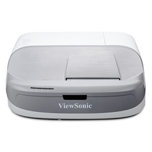 viewsonic 1080p projector ultra short throw with rgb rec 709 100,000:1 and low input latency for gaming, watch netflix with dongle (px800hd)